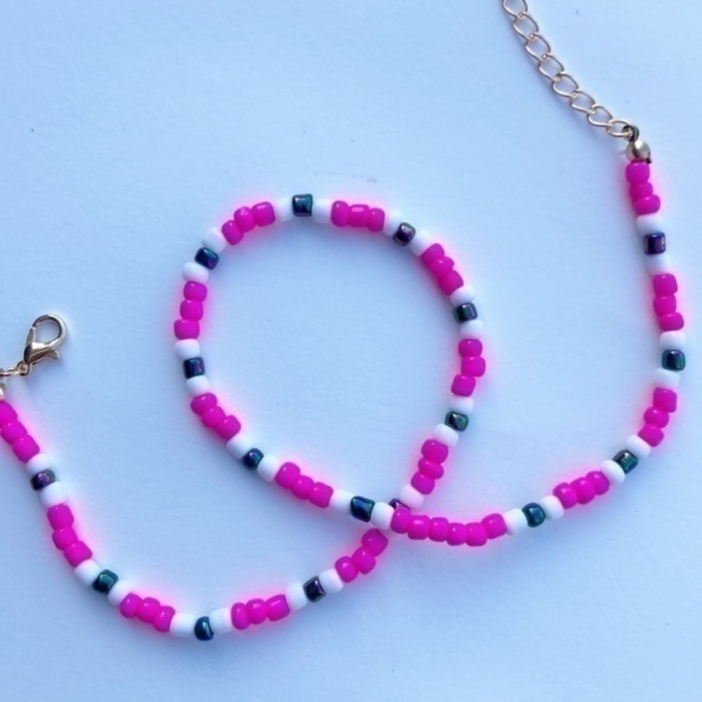 🍒 5/$25 🍒 Handmade Beaded Necklace | H8